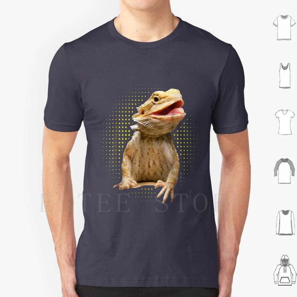 Bearded Dragon-I Love My Bearded Dragon T Shirt Print Cotton Anniversary Awareness Is Lover Great Th That Cousin Look Men