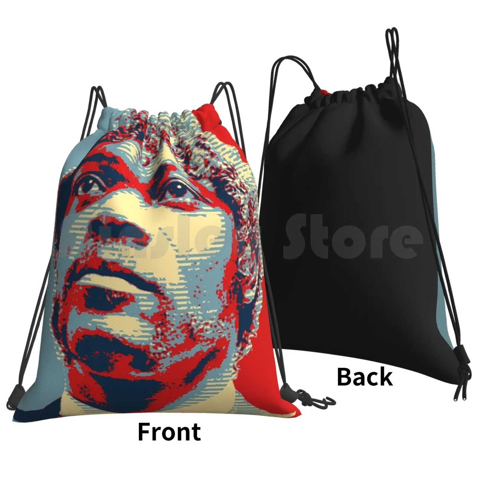 Jules Pulp Fiction ( Obama Effect ) Backpack Drawstring Bags Gym Bag Waterproof Pulp Fiction Jules Jules Winnfield Samuel