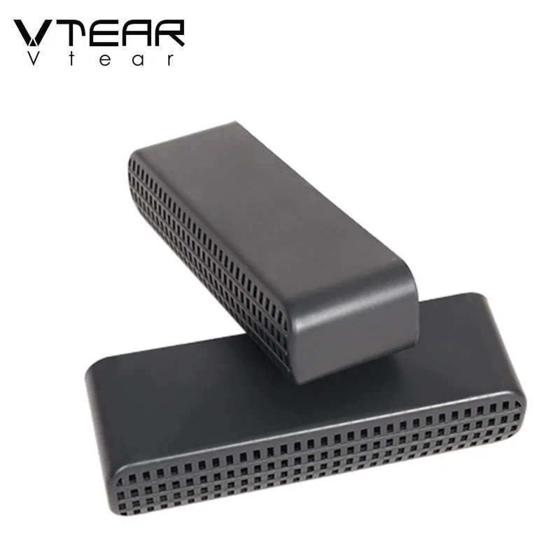 Vtear Under Seat Air Outlet Cover Interior Protection Accessories Dustproof Car Vent Trim For Geely Tugella Xingyue FY11 2023