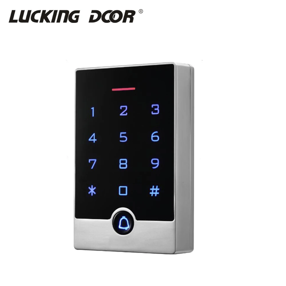 

IP65 Waterproof 125Khz RFID Standalone Access Controller Backlight Touch Keypad 13.56MHZ IC Card Access Control System 2000 User