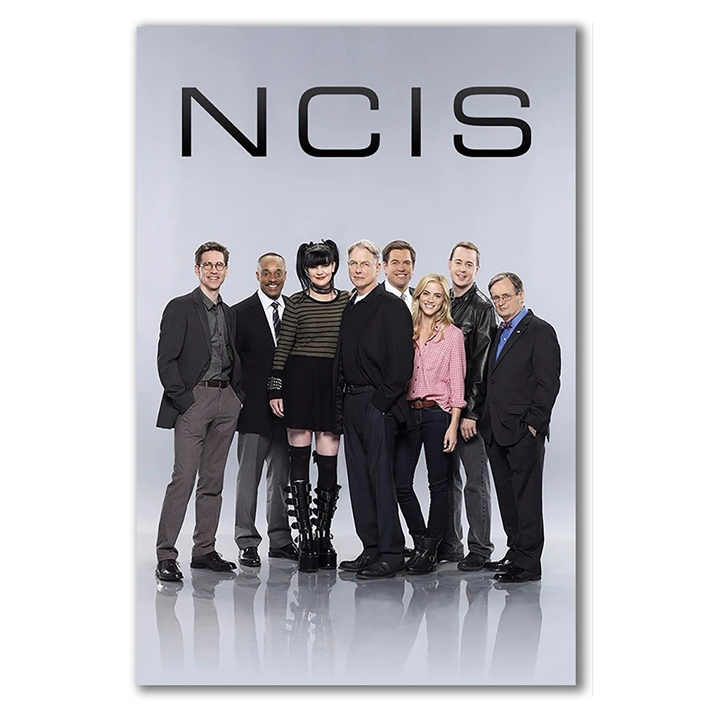 SP148 Silk Cloth Wall Poster NCIS Crime TV Show 02 Art Home Decoration Gift