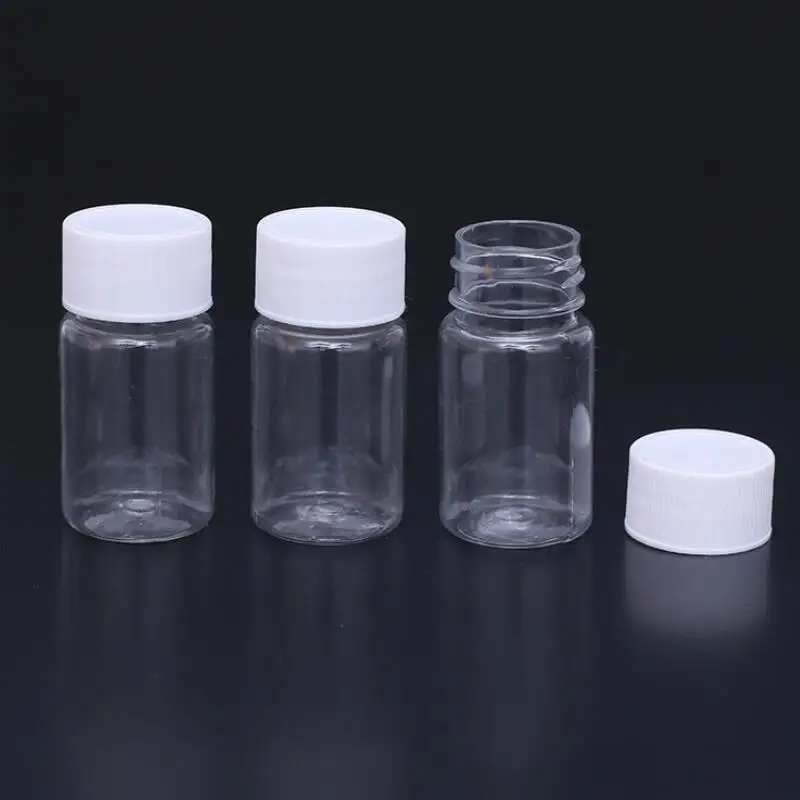 (500pcs/lot) 15ml/15g Transparent PET Bottle,Pill Bottle, Packing Bottle, Plastic Bottle with aluminium foil pad LX9314