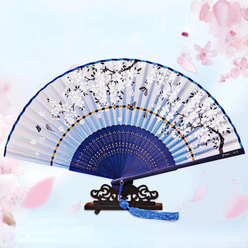 Bamboo Fan Folding Fan Ventilateur Abanicos Para Boda Chinese Ancient Style Ventilador Photography Props Gift Summer Portable