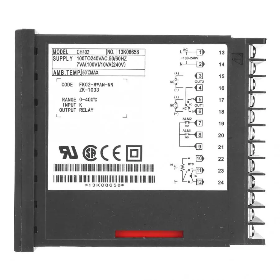 Controlador de temperatura Digital inteligente PID, instrumento profesional de regulación de temperatura, Envío Gratis