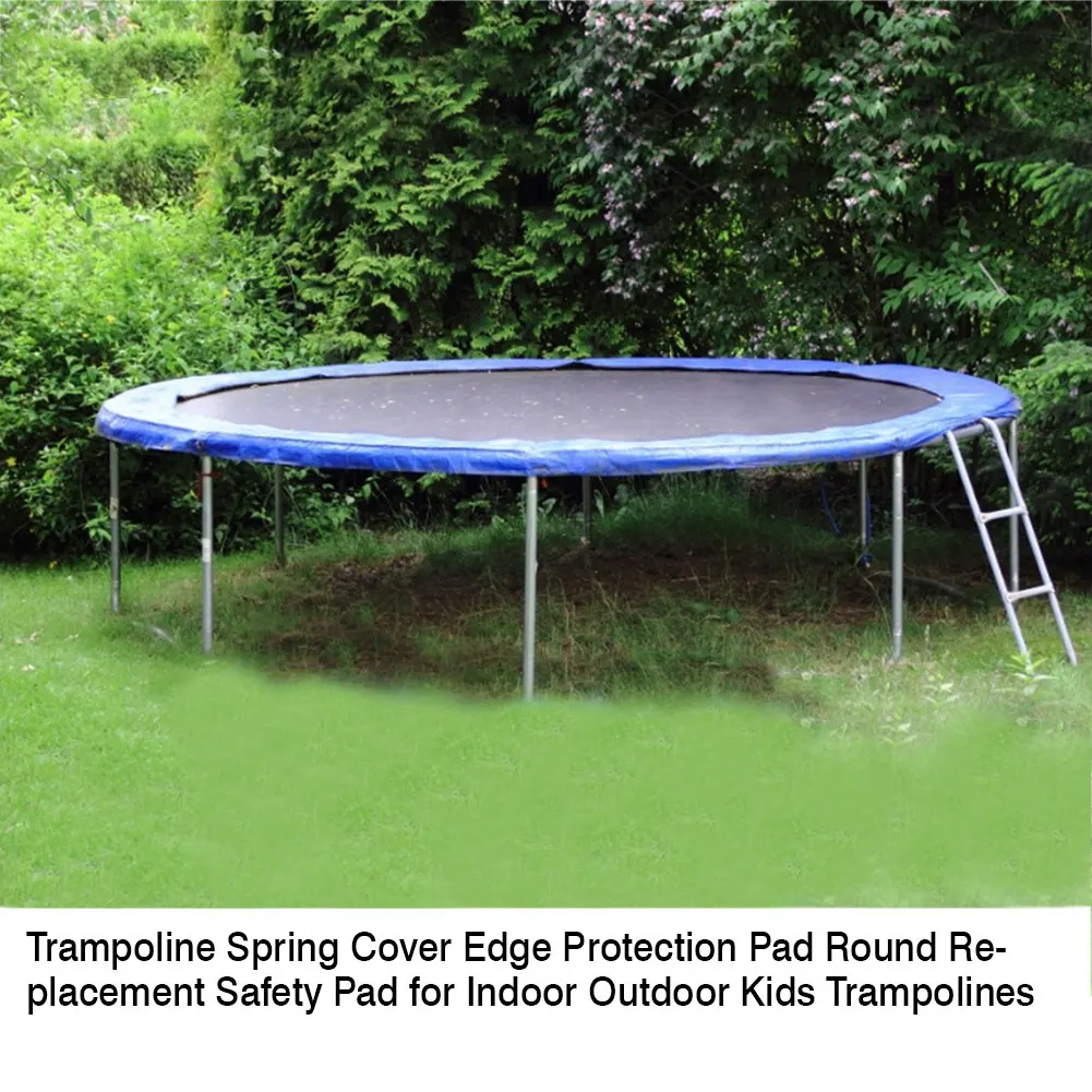 32-59inch Round Trampoline Replacement Safety Pad Tear-Resistant Trampoline Edge Cover Spring Cover Edge Protector Pad waterproo