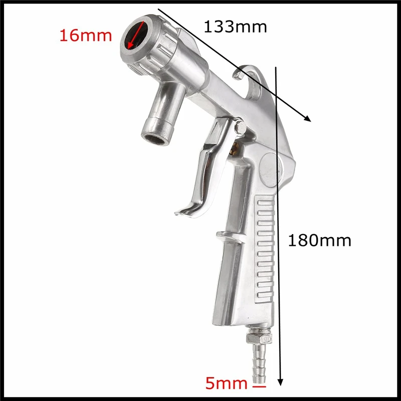 Máquina neumática de chorro de arena, pistola rociadora de alimentación, sifón de aire, herramienta de molienda, kit de punta de boquilla de cerámica, herramienta eléctrica