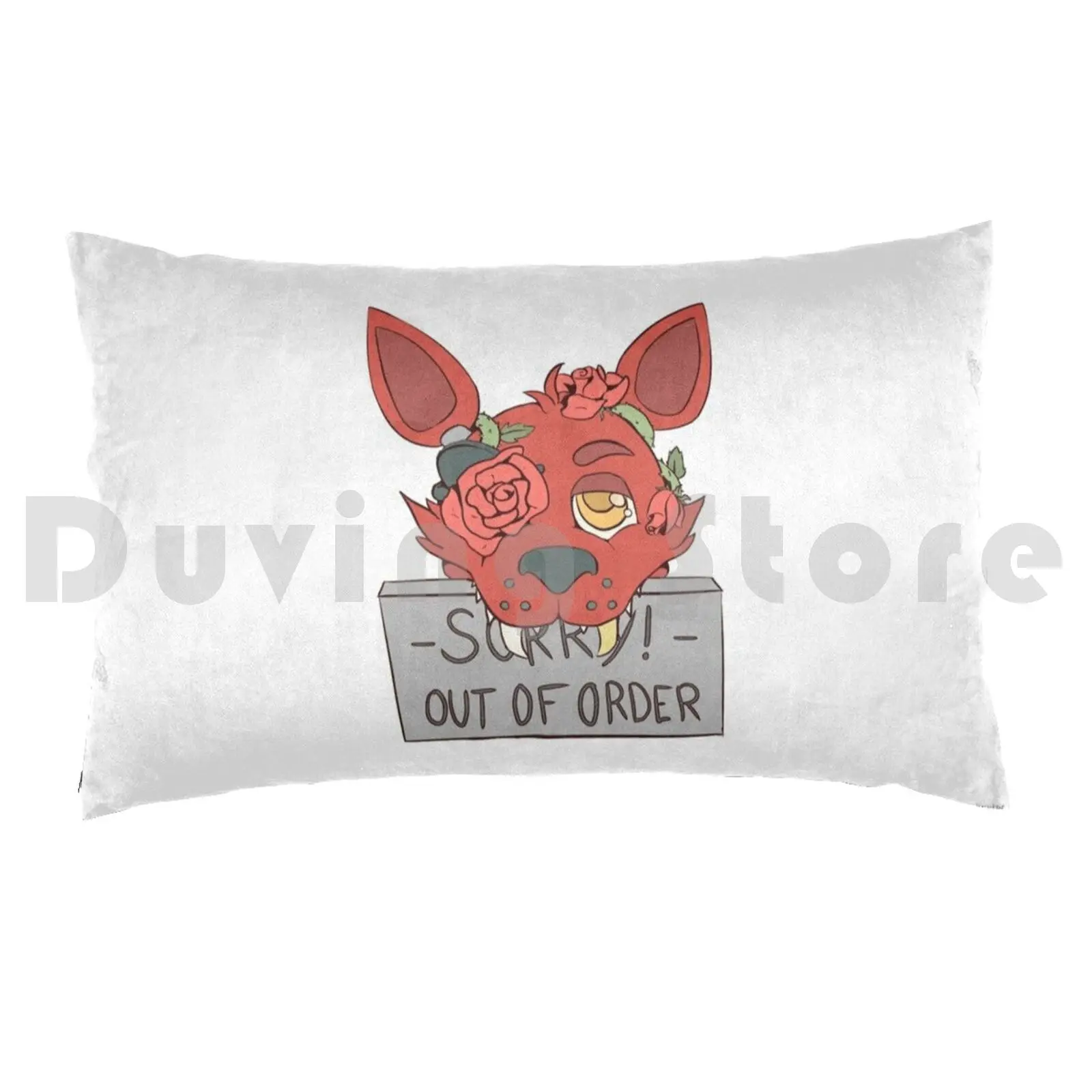 Overgrown And Out Of Order Foxy Pillow case 370 Fnaf Five Nights At 5naf Foxy The Pirate