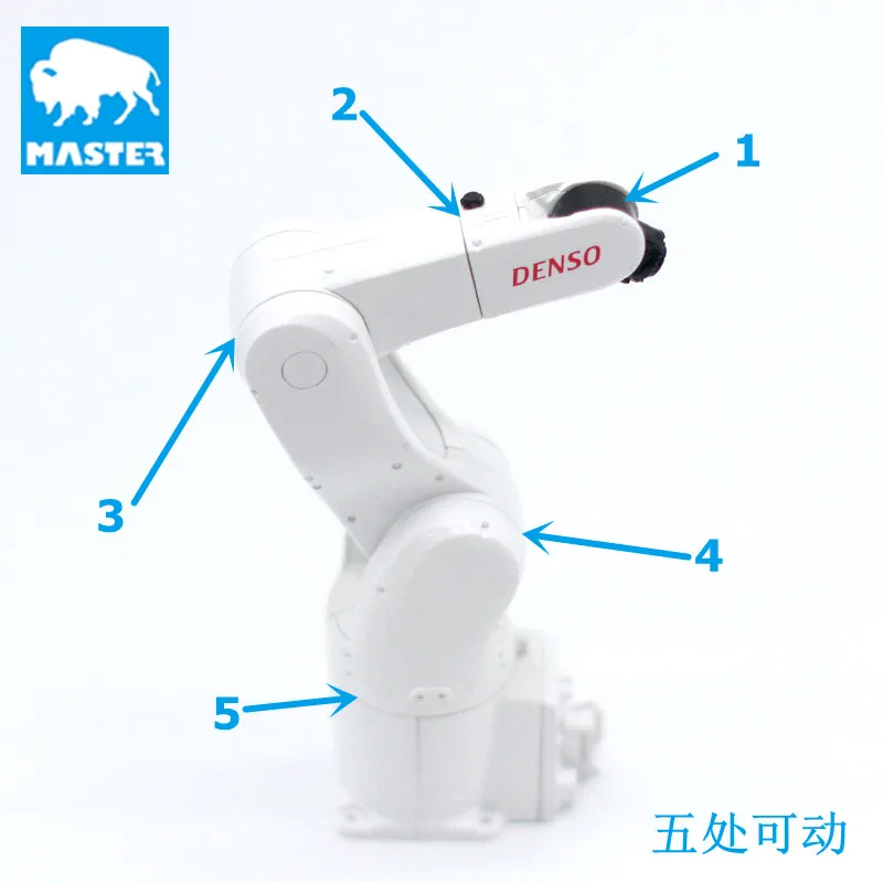 1:6 Robot Arm for DENSO Robot Manipulator Arm Industrial Movable Robot Manipulator High Simulation Model Decoration