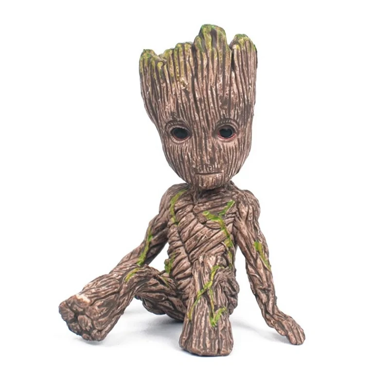 6Cm Tree Man Groot Action Disney Figure Model Guardians of The Galaxy Disney Avengers Mini Toys Toys Figure Sitting Groot Toys