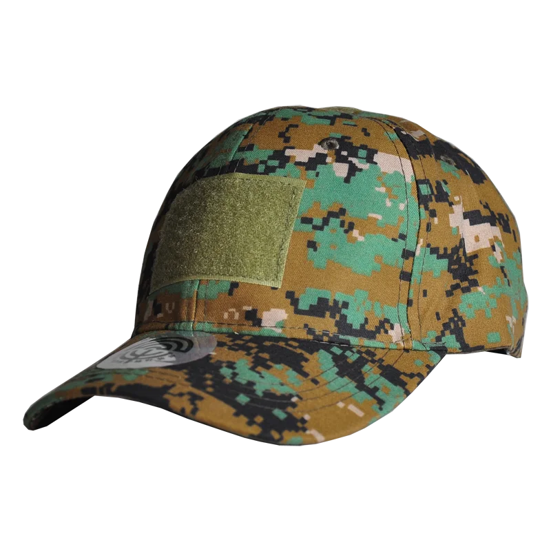 HAN WILD-Sombrero de camuflaje para hombre y mujer, gorra de béisbol para deportes al aire libre, caza, táctica, militar, bordado