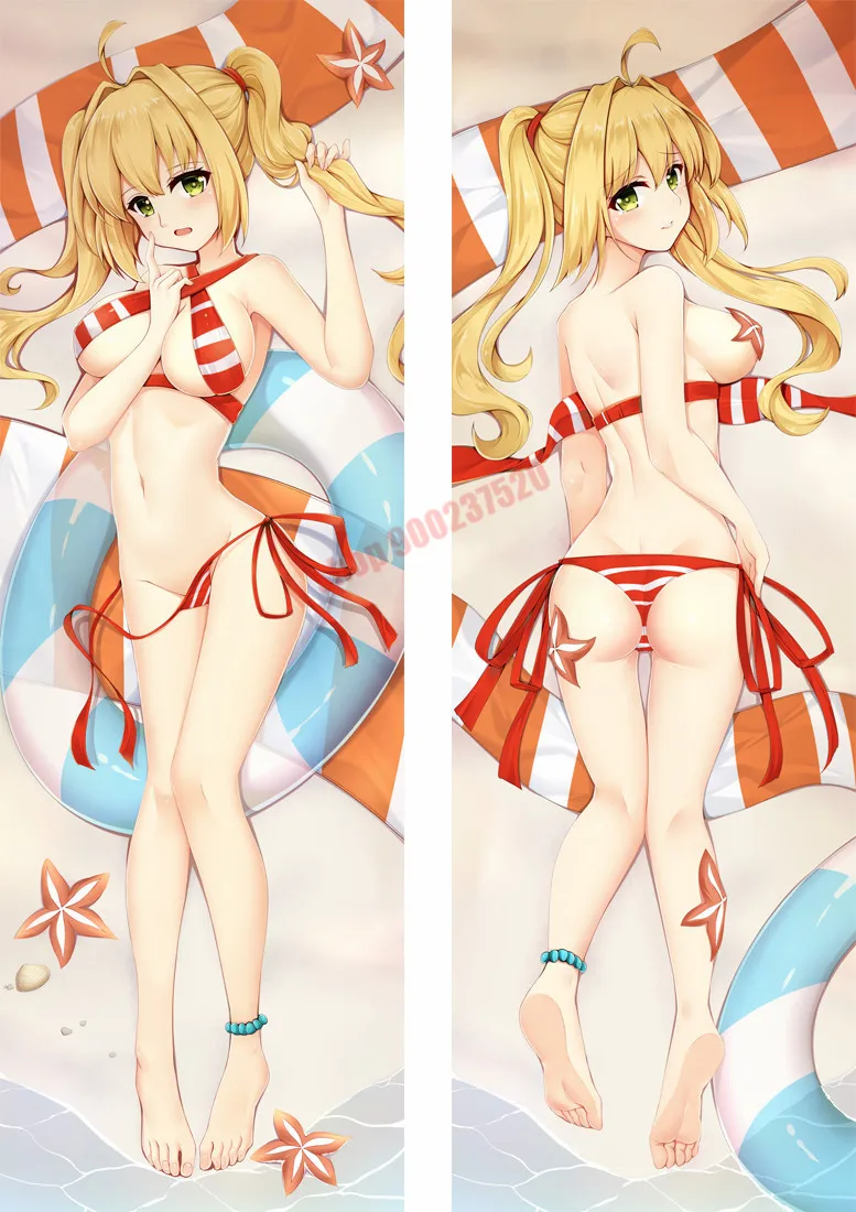 

Оригинальный fate-water on nero (1), сексуальная девушка 3D Двусторонняя Подушка/наволочка чехол