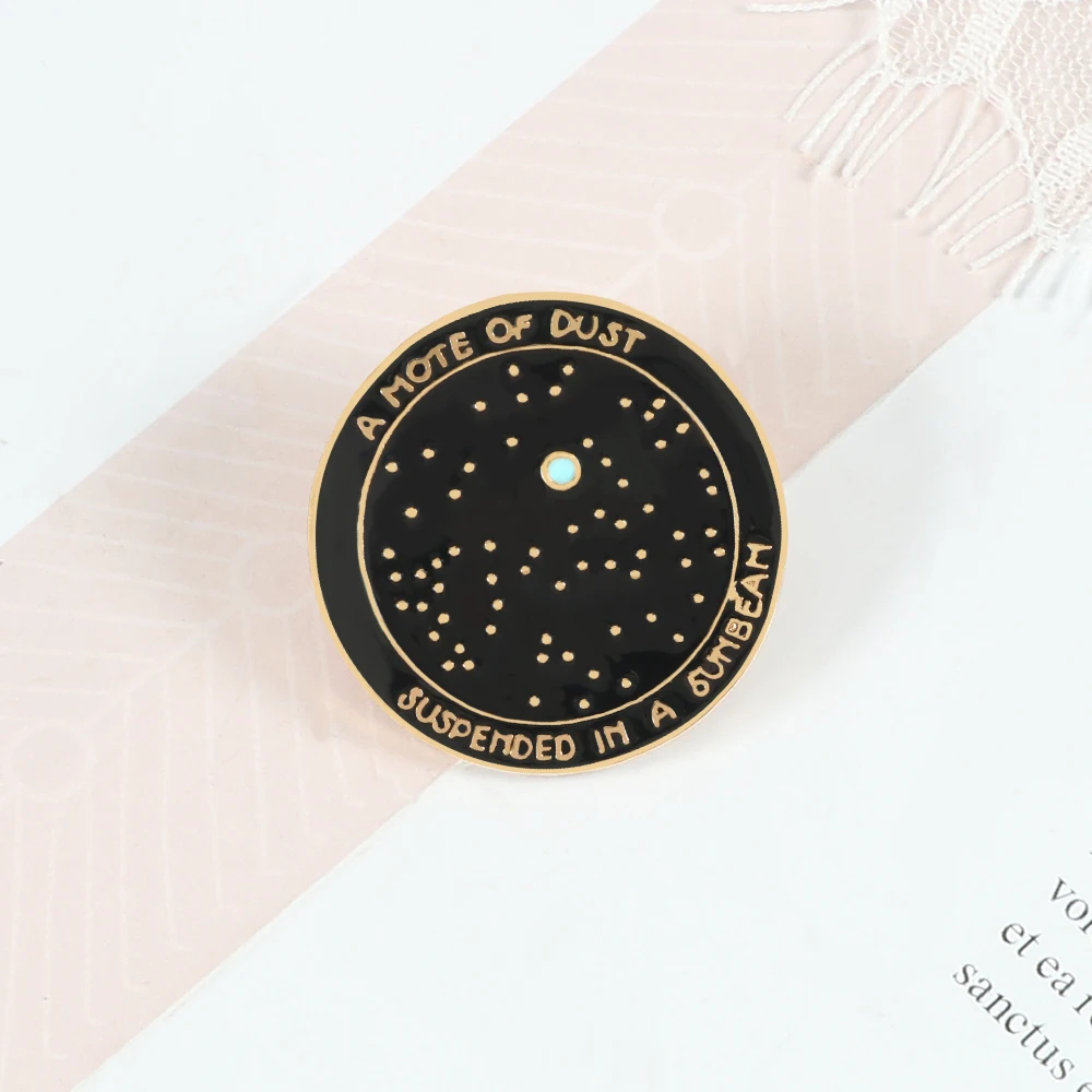 فاسق الأسود القط المينا دبوس التفاح الجبل كوكبة القمر المرحلة بروش مجنون القط شارة جاكيتات التلبيب دبوس مجوهرات للنساء الرجال #2