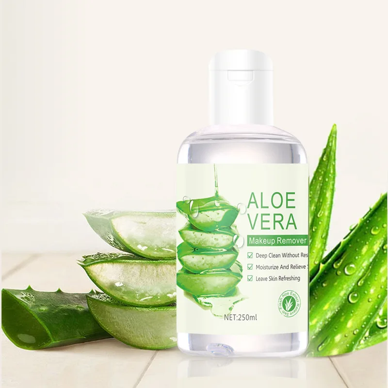 Aloe Vera Makeup Remover 150ml Replenish Moisture Remove Makeup Deeply Clean Natural Moisturizer Sootheand Calm The Skin 1pcs