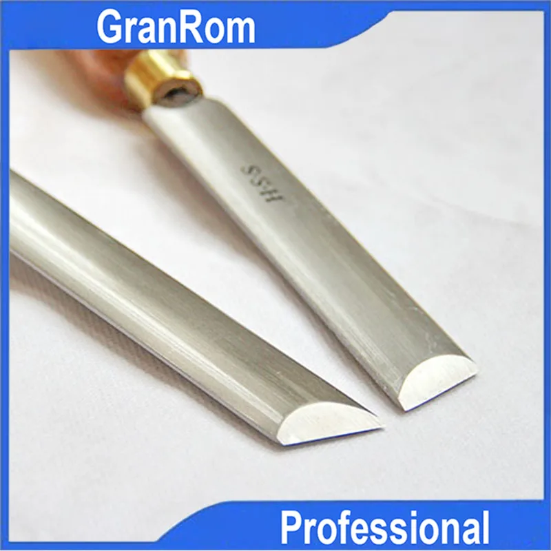 

Woodworking Turning Tools High Speed Steel Woodworking Lathe Knife Oval Beveled Knife Large Turning Cutter