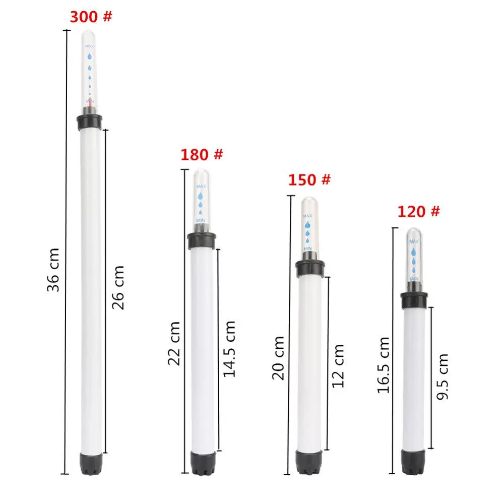 Water Level Gauge Buoy Flower Pot Plastic Water Level Scale Meter Water Shortage Reminder Multi-Size Water level Meter Display