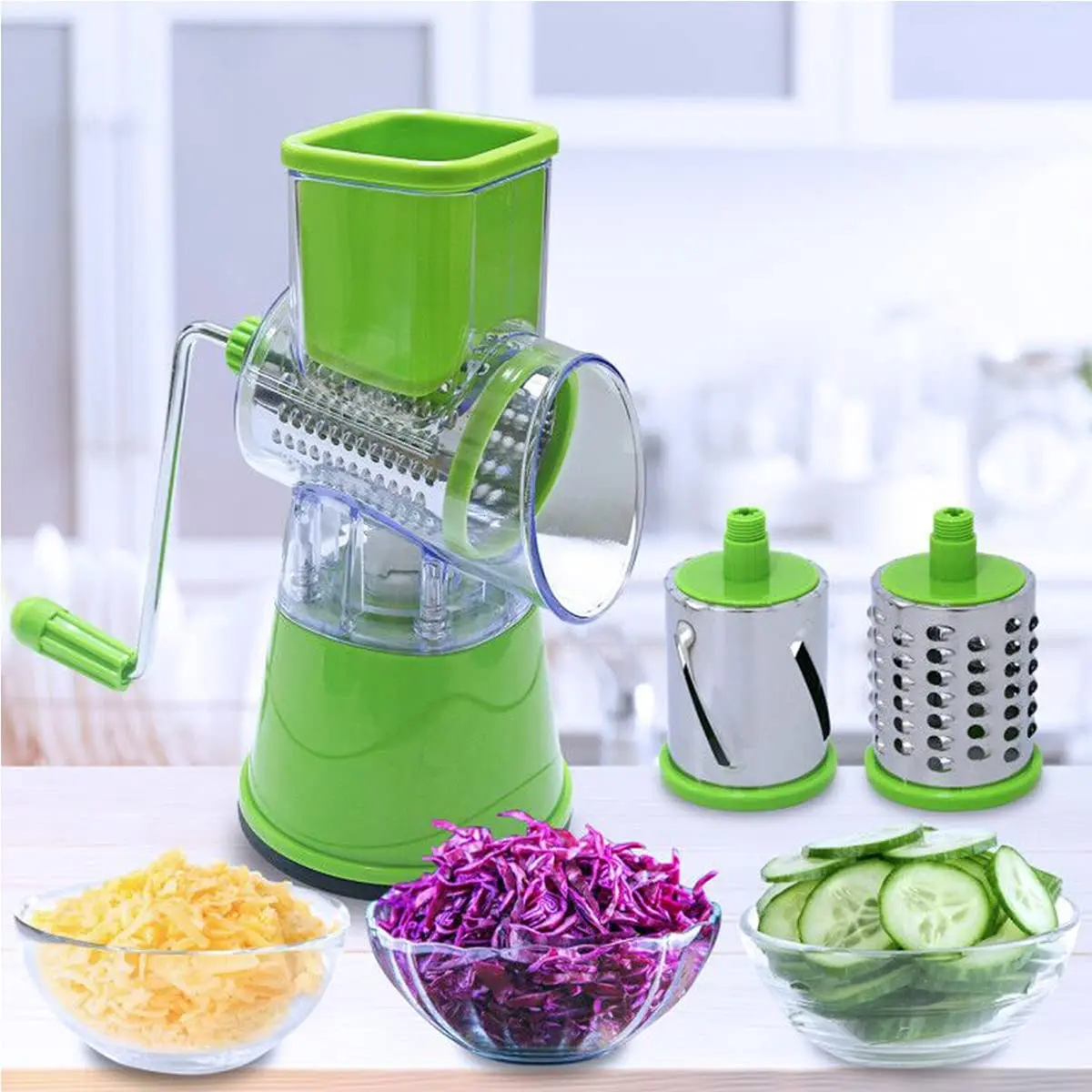 Potato carrot shredder slicer vegetable cutter cheese grater handheld vegetable chopper stainless steel kitchen tool