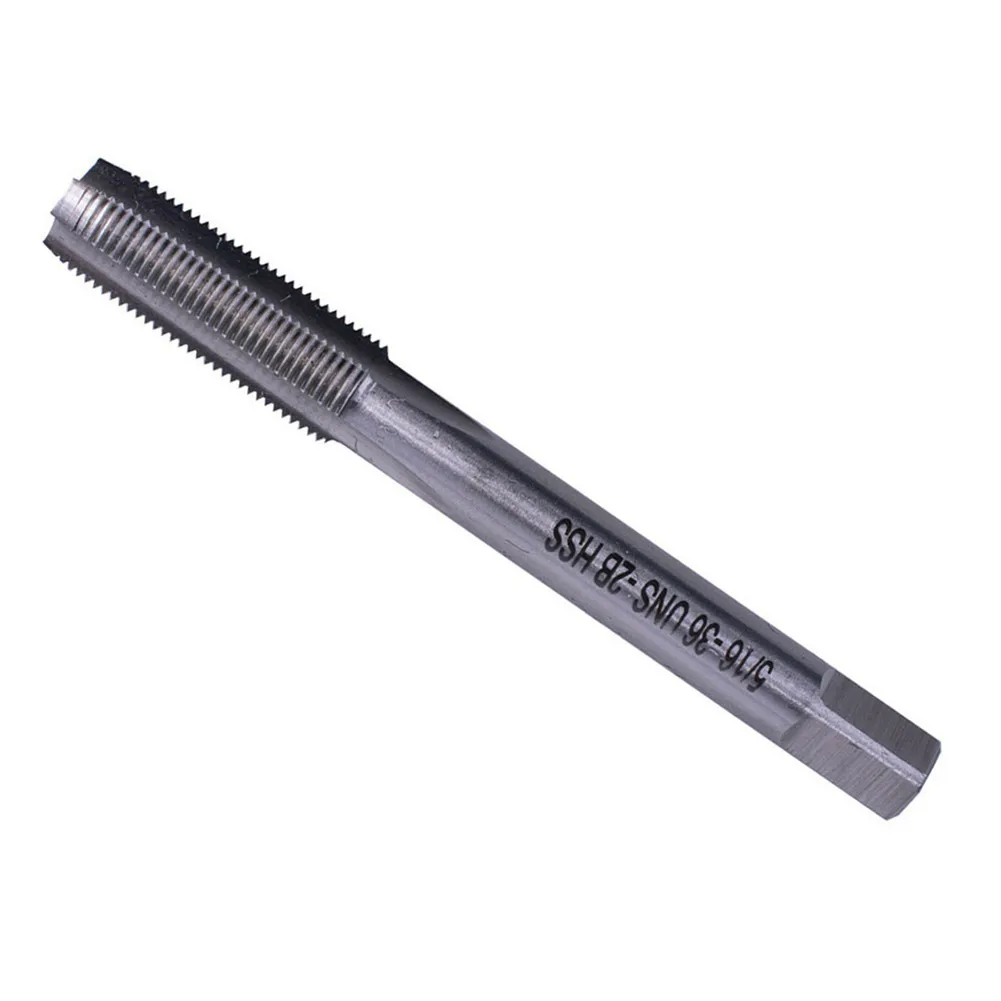 

5/16-36 UNS Right Hand Thread Tap 5/16'' - 36 TPI High Speed Steel HSS Recorder Thread Tap Home Repair Drilling Tapping Tool