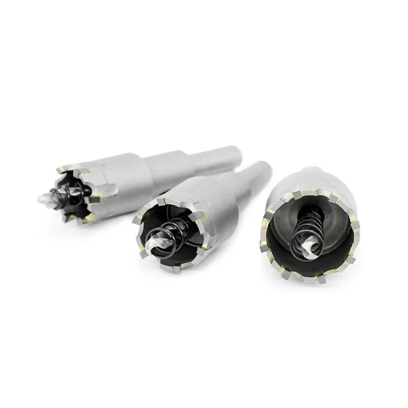 Imagem -04 - Tct Carboneto Ponta Núcleo Broca Buraco Viu Cortador de Metalurgia para a Perfuração de Metal de Liga de Aço Inoxidável 15100 mm Broca Pcs