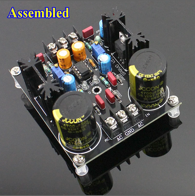 AC-DC LM317/LM337 LF353 Servo Adjustable Voltage Regulator Dual Power Supply Board