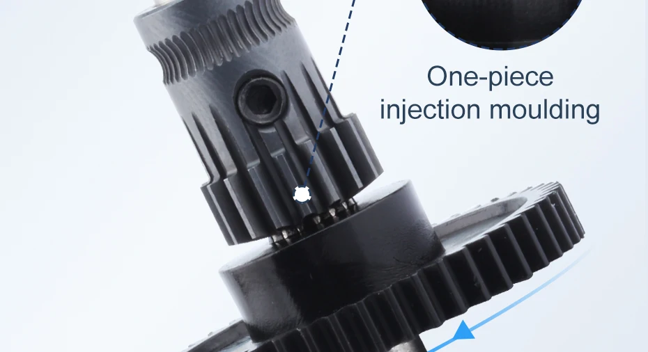 C Trianglelab DDB Extruder Welle Montage Getriebe Einzel und RNC Nano Beschichtung Antriebsrad Für DDB Extruder DIY Antriebsrad Extruder – Detail 12
