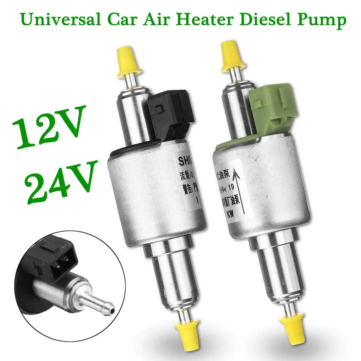 22ml Fuel Pumps Parking Heater Pump For 1KW-8KW Car Heater 22ML Heating Pump 12/24V Diesel Heater Oil Pump Car Accessories