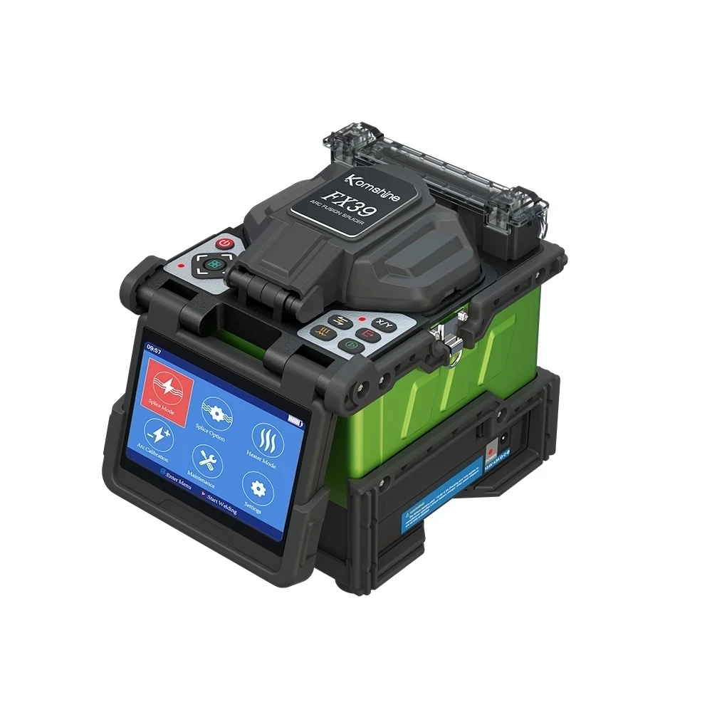 

Komshine-Optic Fusion Splicer, 6 Motors, Multi Language, Core Alignment, Fiber Optic Welding Machine by DHL, Free Shipping, FX39