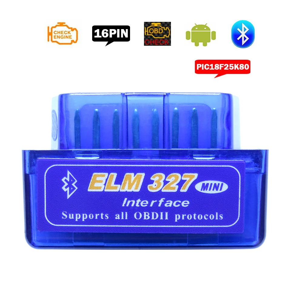 

Obd2 Scanner Elm327 Bluetooth V1.5 Car Diagnostic Tools ELM 327 V 1.5 OBD 2 Auto Code Reader Diagnostic-Scanner For Android