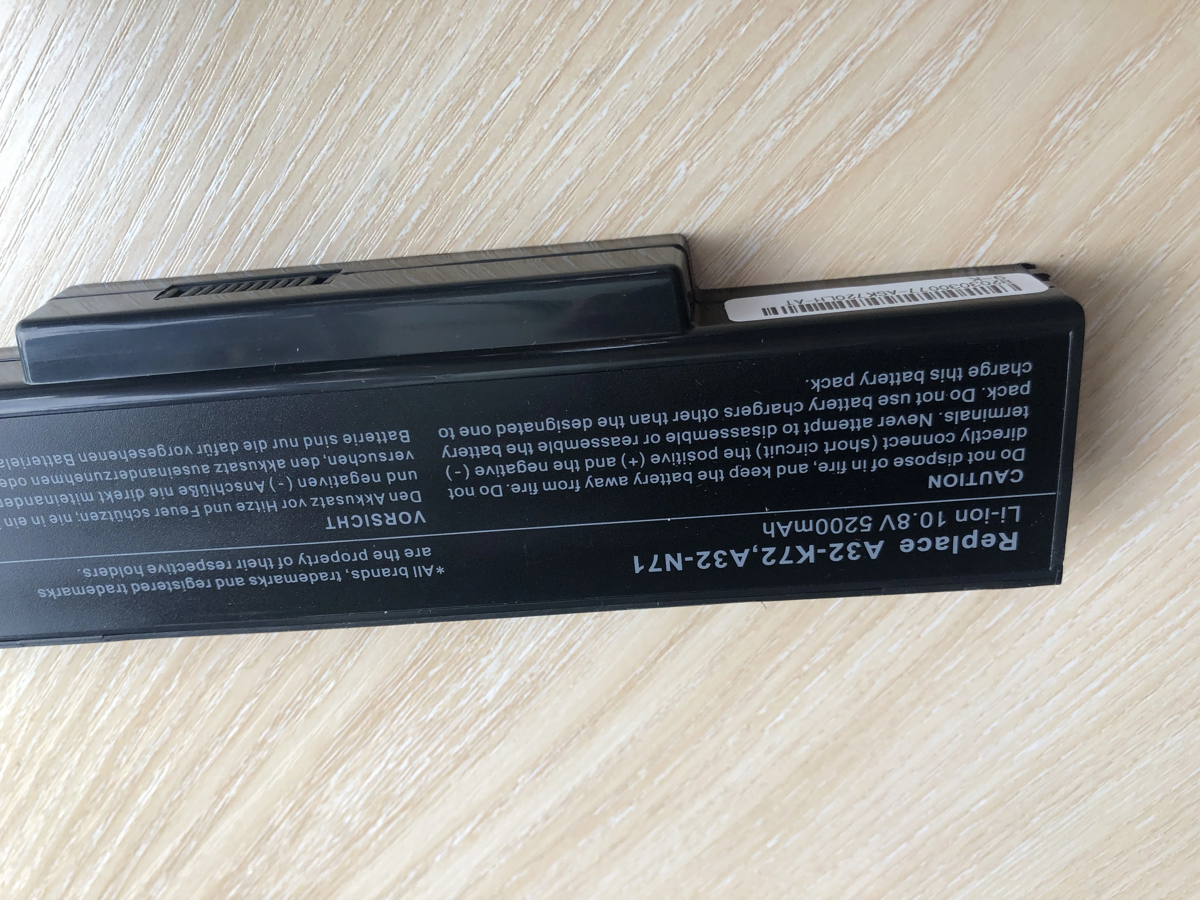 SeagullStar Laptop battery For ASUS X72D X72F X72J X72JK X72JR X72JT X72VN X73 LAPTOP 70-NZYB1000Z