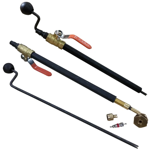 Herramientas de reparación automotriz, varilla neumática de neumático de vehículo de ingeniería de cobre puro, válvula de vehículo, mantenimiento de neumáticos