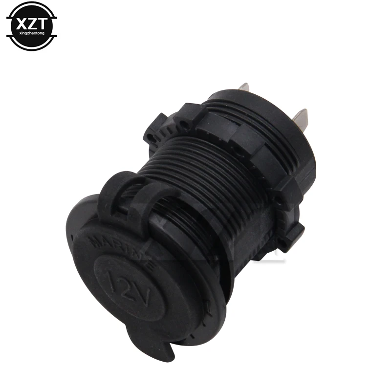 12V Car Cigarette Lighter Socket Waterproof cover Boat Motorcycle tractor Cigarette Lighter Sockets Power Plug Outlet