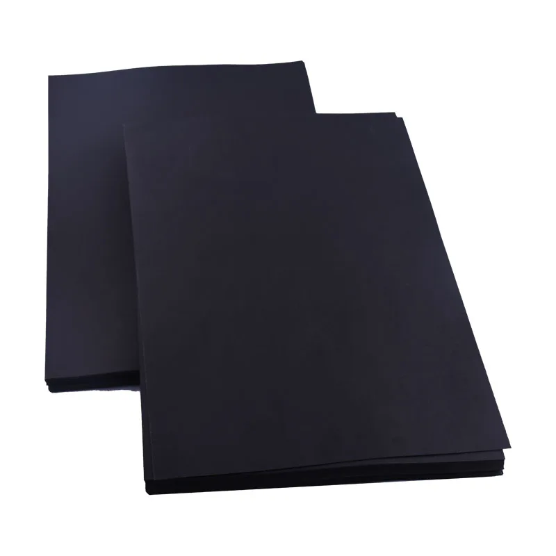 Papel preto em branco graffiti diy papel artesanal a4 a3 8k 4k 80g 180g 300g artesanato cartão em branco desenho à mão esboço papel