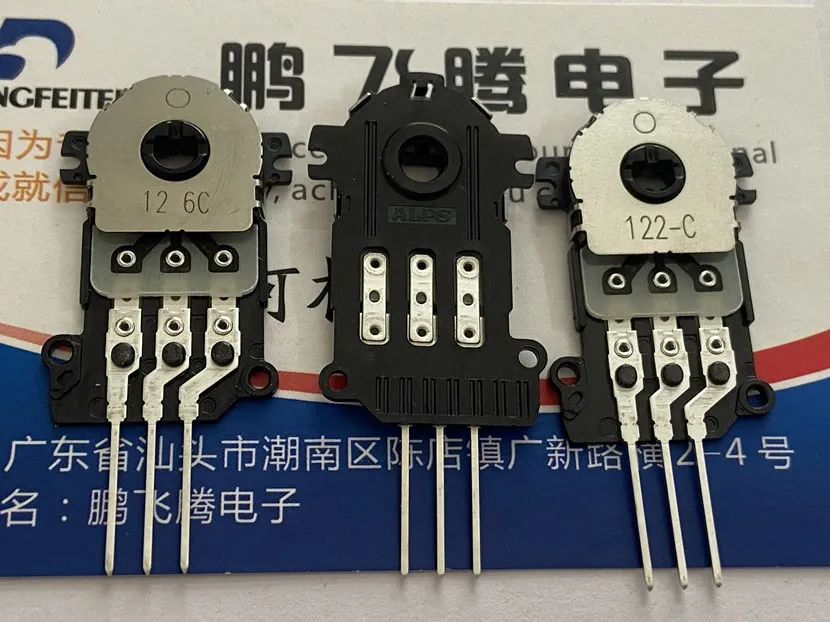 1PCS RD6R1A Original Japan  Rotary Auto Air Conditioner Potentiometer Resistance 4.7K Sensor  Long Life