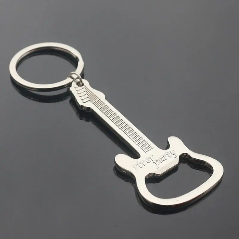 Metal Beer Keychain Bottle Opener Portable Can Opener Key Chain Ring Mini Pocket Aluminum Can Opener Kitchen Accessories