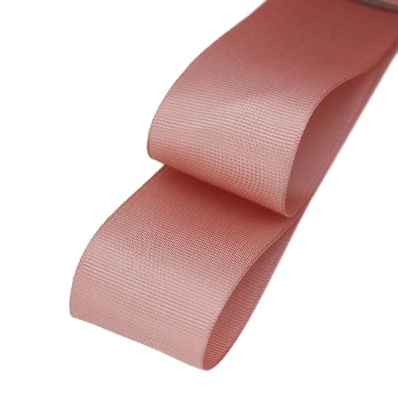 (10 meters/roll) Pink Meat Grosgrain Ribbon Wholesale Gift Wrapping Christmas ribbons lace