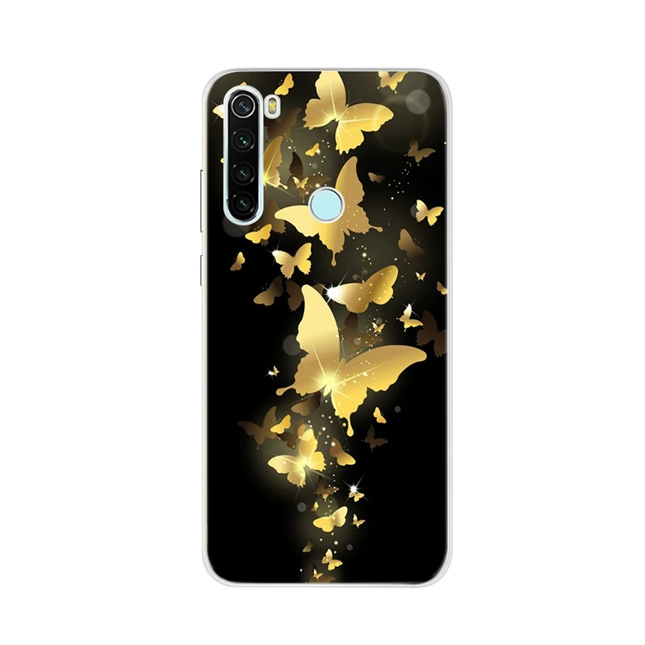 Cool 3D Printing Case For Xiaomi Redmi Note 8t 8 T Cover 6.3\'\' Soft Silicone Phone Case For Xiaomi Redmi Note 8 Pro Note8t Coque