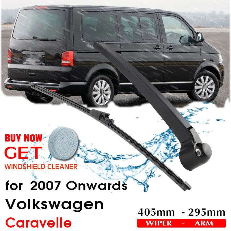 Car Wiper Blade Rear Back Window Windscreen Windshield Wipers Accessories For Volkswagen Caravelle Hatchback 405mm 2007 Onwards