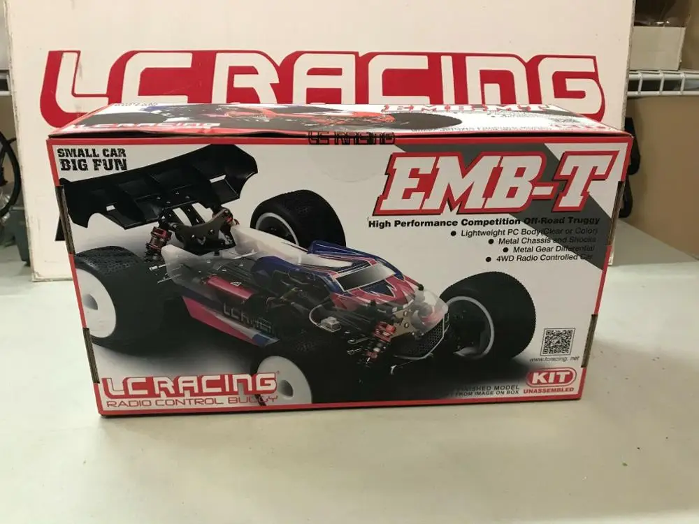 LC RACING 1/14 Off Road 4WD RC Brushless Truggy KIT Unassembled #EMB-TGHK