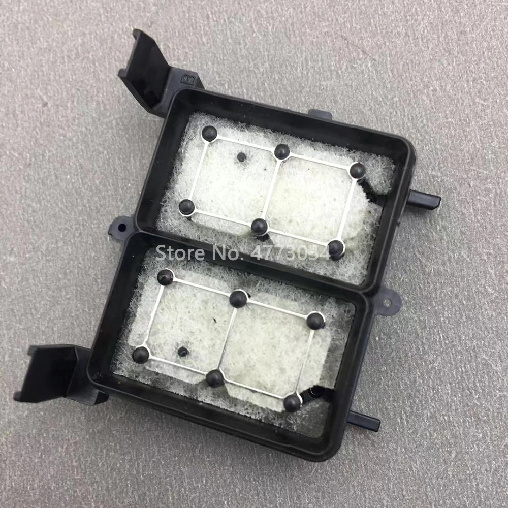 2PCS DX5 F158000 F152000 Printhead Waste Ink Cap Pad station for Epson R1800 R2400 R1900 R2000 inkjet Printer Head Capping Top