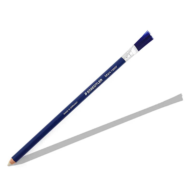 6/12 pcs STAEDTLER 526 61 Pencil Style Eraser+Brush School Stationery Office Supplies Pencil Eraser Ballpoint Gel Pen Erasers
