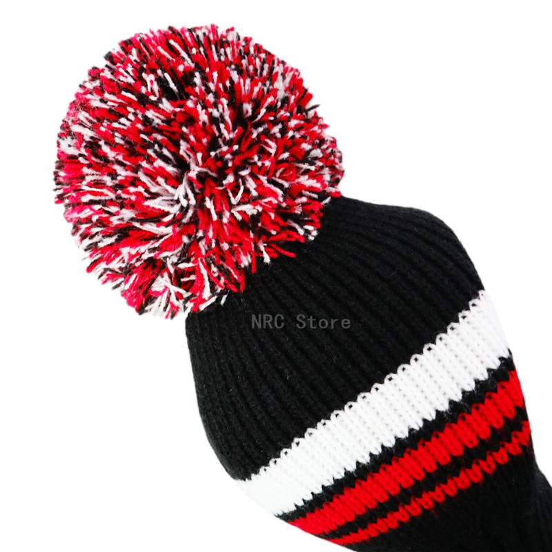 NRC Store 1 Pcs Golf Headcover Driver Knitting Wool Head Cover