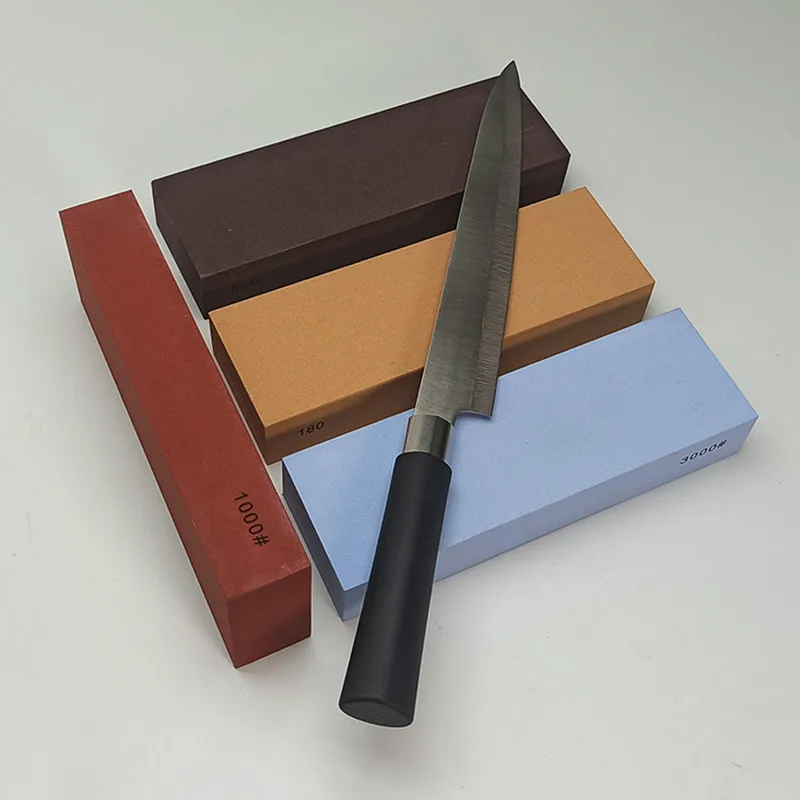 30mm thick special professional sharpening stone whetstone knife sharpener multi grit 180 600 1000 for kitchen knife tools