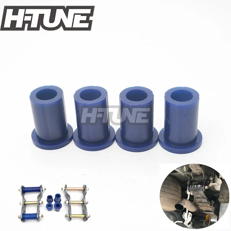 Rear Spring Shackle Upper Polyurethane Bush Kit For Hilux VIGO GGN KUN25 GGN KUN26 /REVO 4WD 2005++