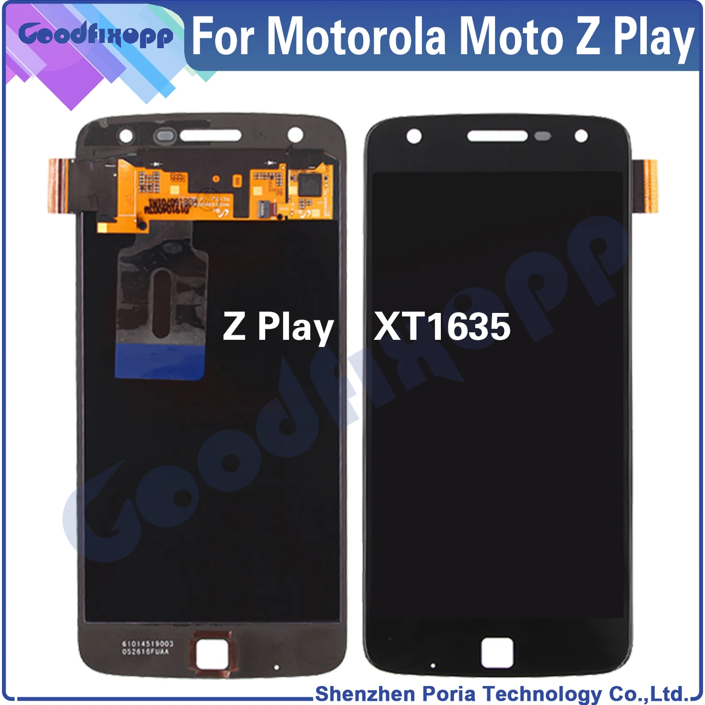 For Motorola Moto Z Z2 Z3 Z4 Play XT1635 XT1710 XT1929 LCD Display Touch Screen Digitizer Assembly Repair Parts Replacement