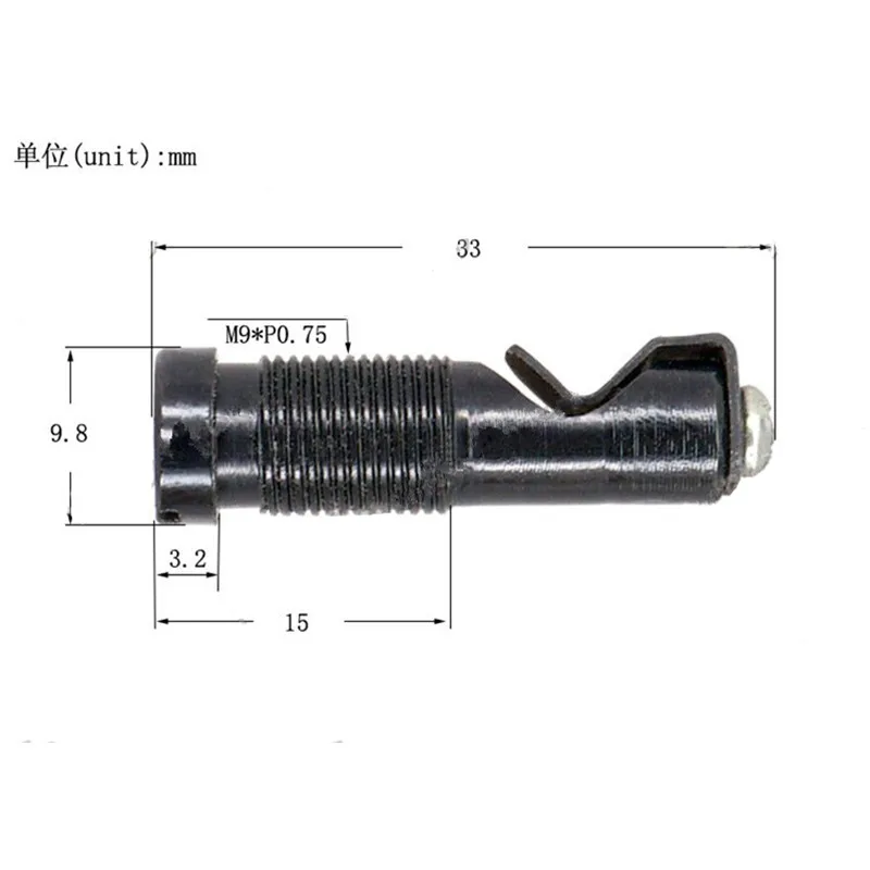 Ein Satz von Tremolo-Hebeln und -Buchsen für den direkten Einbau, passend für E-Gitarren-Zubehörteile. – Detail 16