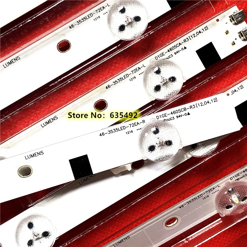 Светодиодная лента 46-3535LED-72EA-L/R D1GE-460SCA-R3 D1GE-460SCB-R3 ForUE46EH5000 UE46EH5030 UN46EH5300 HG46NA578LB HG46NA590LB
