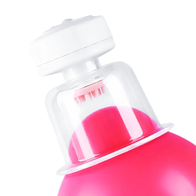 Sex Shop New Rotating Sucking Breast Pump Bra Massager Chest Vibrator Nipple Sucke Cup Breast Enlargement Sex Toys For Women view 3