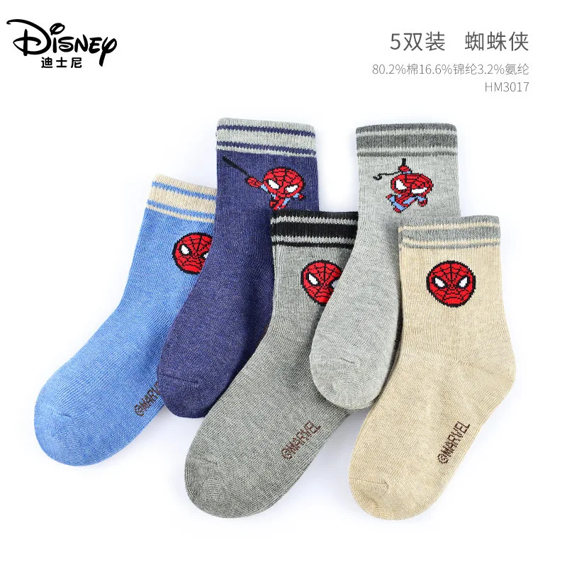 10pcs=5pairs Genuine Paw Patrol 2024 Spring Autumn socks Kids Cute Boy Girl cotton sock Children Birthday gift Toy High Quality