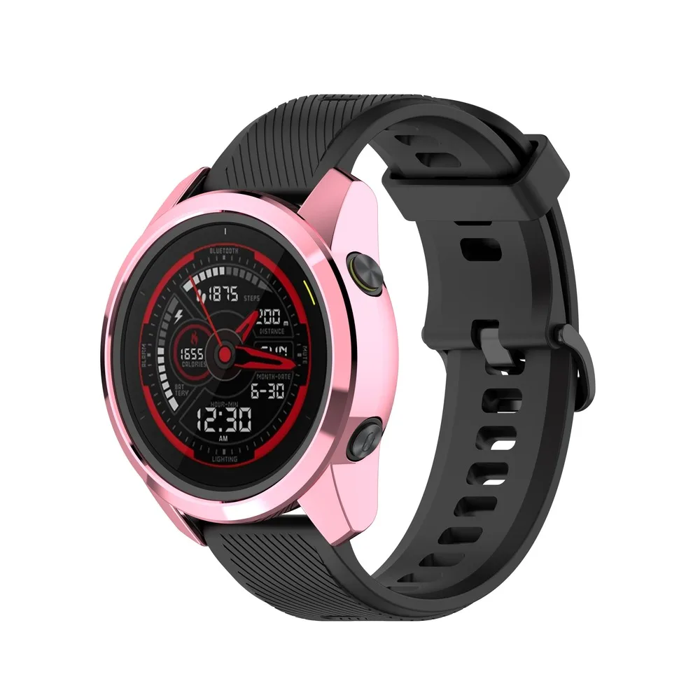 Funda de reloj parachoques para Garmin Forerunner 745, carcasa protectora de repuesto chapada en TPU para reloj inteligente, funda para Garmin 745
