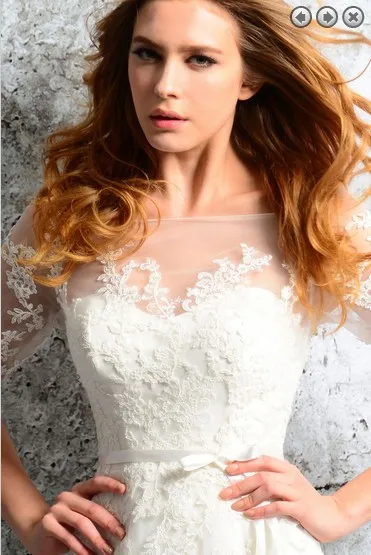 Nova primavera rendas apliques vestidos de casamento meia manga vestidos de novia 2022 branco com decote em v princesa vestidos de noiva mais tamanho