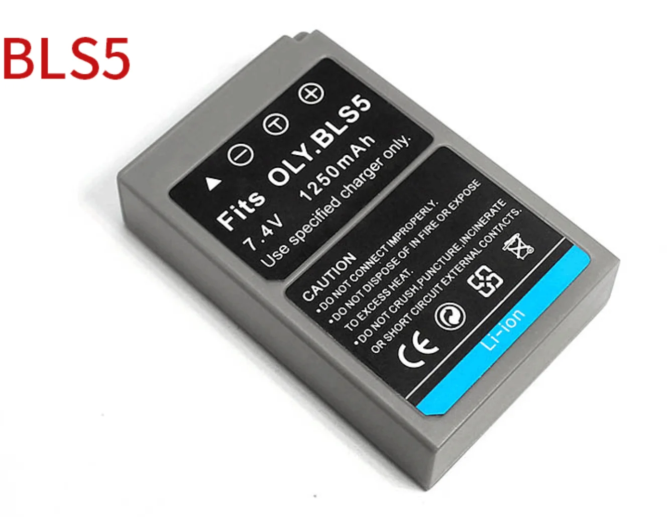 Built in protection manufacturer direct sales applicable to Olympus bls-5 battery epl6 epl7 camera battery